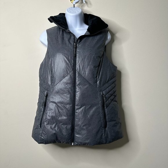 C9 by Champion Charcoal Grey Full Zip Puffer Vest Women's Medium - Picture 1 of 5